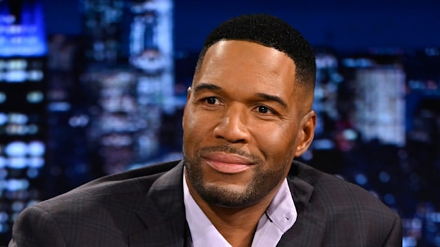 While the whole family celebrates the baby on the way, Michael Strahan