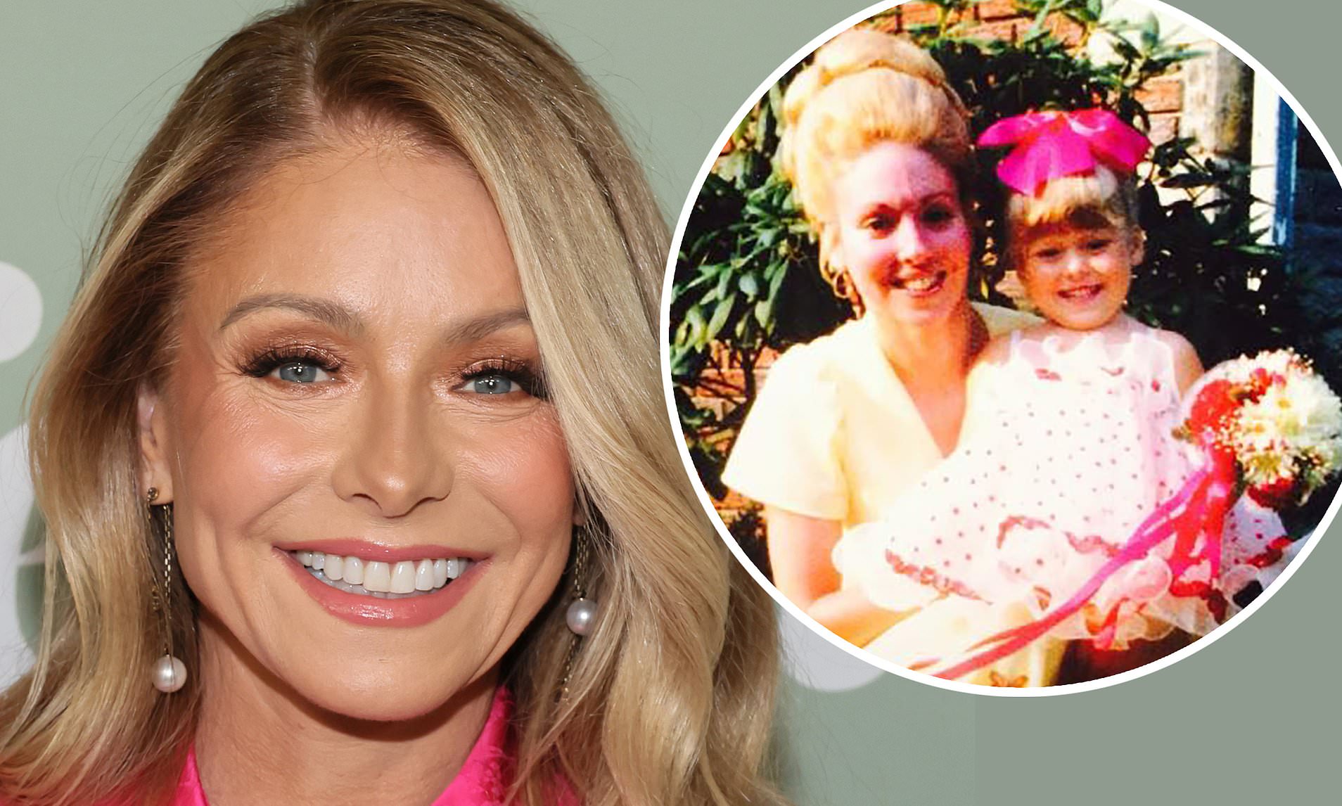 Kelly Ripa shares adorable throwback photo to mark mother Esther's birthday: 'Mom, I love you!' | Daily Mail Online