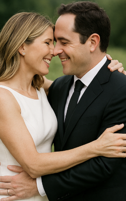 The secret wedding photos of Nicolle Wallace and Michael Schmidt have
