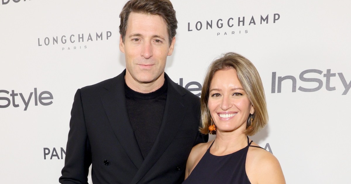 Tony Dokoupil stood firmly by his wife, MSNBC anchor Katy Tur, as she